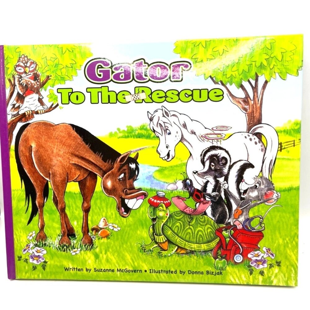 Gator To The Rescue Childrens Book By Suzanne McGovern Illustrated Donna Bizjak